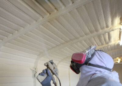 Spray Foam Insulation in Metal Buildings in Jackson